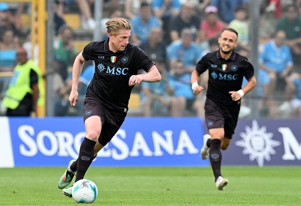 Kevin De Bruyne gewöhnte sich schnell an Neapels System Kevin De Bruyne gewöhnte sich schnell an Neapels System